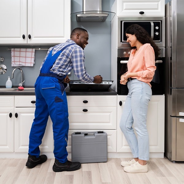 what kind of warranty do you offer on your cooktop repair services in Bondville IL